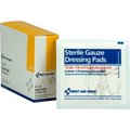 Acme United First Aid Only Sterile Gauze Pads, 3in x 3in, 20/Box, 12PK I211
